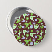 Retro Boomerangs Button (Vorne & Hinten)