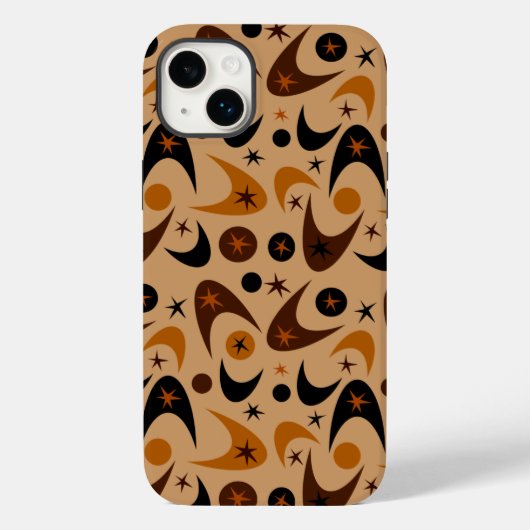 Retro Boomerangs Case-Mate iPhone Hülle (Rückseite)