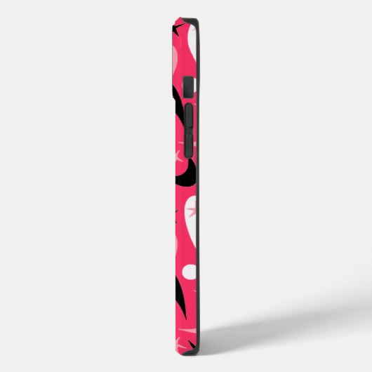 Retro Boomerangs Case-Mate iPhone Hülle (Rückseite / Links)