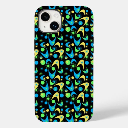 Retro Boomerangs Case-Mate iPhone Hülle (Rückseite)