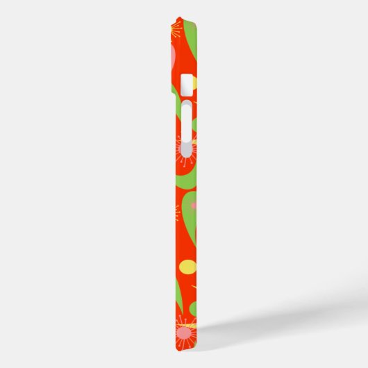 Retro Boomerangs Case-Mate iPhone Hülle (Rückseite / Links)