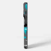 Retro Boomerangs Case-Mate iPhone Hülle (Rückseite / Links)