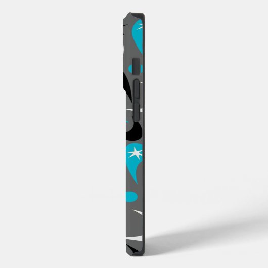 Retro Boomerangs Case-Mate iPhone Hülle (Rückseite / Links)