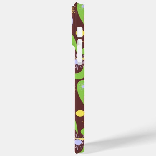 Retro Boomerangs Case-Mate iPhone Hülle (Rückseite / Links)