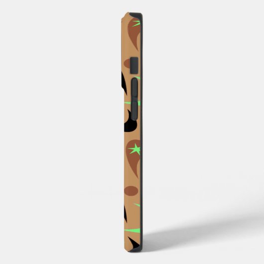 Retro Boomerangs Case-Mate iPhone Hülle (Rückseite / Links)