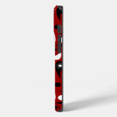 Retro Boomerangs Case-Mate iPhone Hülle (Rückseite / Links)