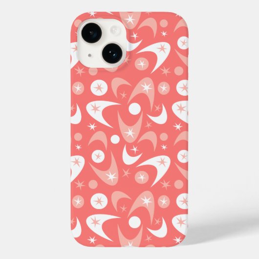 Retro Boomerangs Case-Mate iPhone Hülle (Rückseite)