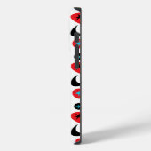 Retro Boomerangs Case-Mate iPhone Hülle (Rückseite / Links)