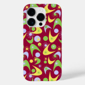 Retro Boomerangs Case-Mate iPhone Hülle (Rückseite)
