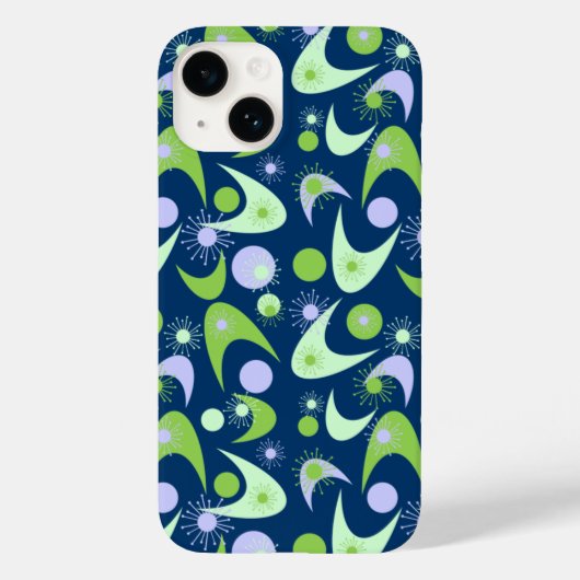 Retro Boomerangs Case-Mate iPhone Hülle (Rückseite)