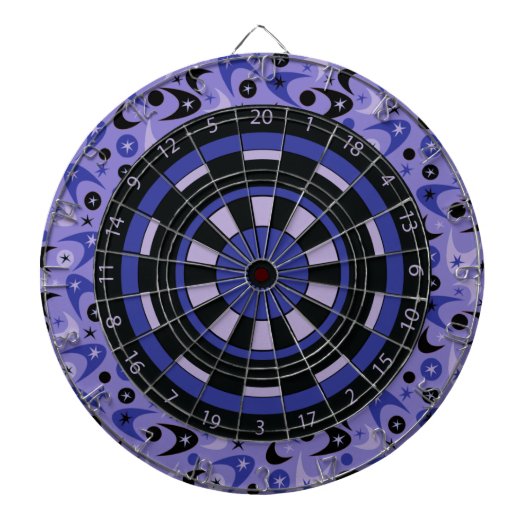 Retro Boomerangs Dartscheibe (vorne)