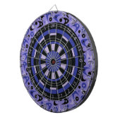 Retro Boomerangs Dartscheibe (Vorderseite rechts)
