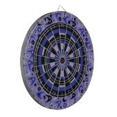 Retro Boomerangs Dartscheibe (Vorderseite Links)