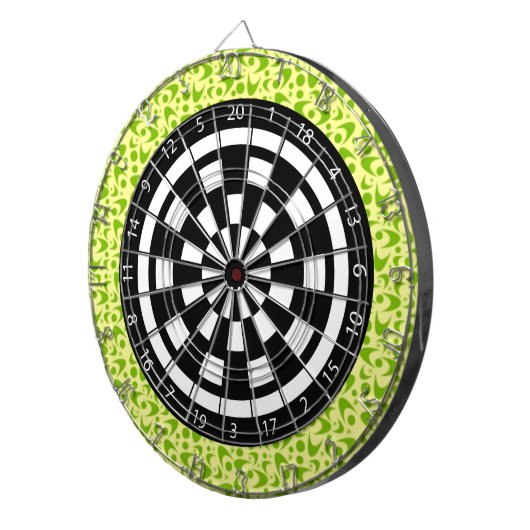 Retro-Boomerangs Dartscheibe (Vorderseite rechts)