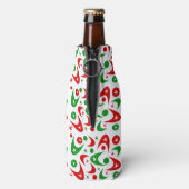 Retro Boomerangs Flaschenkühler (Flasche Rückseite)