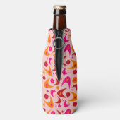 Retro Boomerangs Flaschenkühler (Flasche Rückseite)