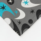 Retro Boomerangs Fleecedecke (Ecke)