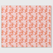 Retro Boomerangs Geschenkpapier (Flach)