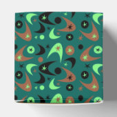 Retro Boomerangs Geschenkschachtel (Oben)