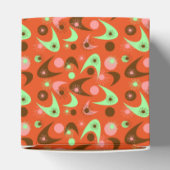 Retro Boomerangs Geschenkschachtel (Oben)