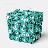 Retro Boomerangs Geschenkschachtel (Rückseite)