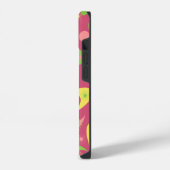 Retro Boomerangs iPhone Hülle (Linke Seite)