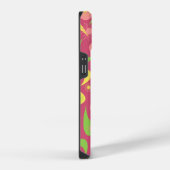 Retro Boomerangs iPhone Hülle (Rechte Seite)