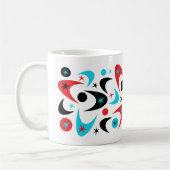 Retro-Boomerangs Kaffeetasse (Links)