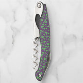 Retro Boomerangs Kellnermesser (Vorderseite)