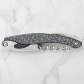Retro Boomerangs Kellnermesser (Vorderseite)