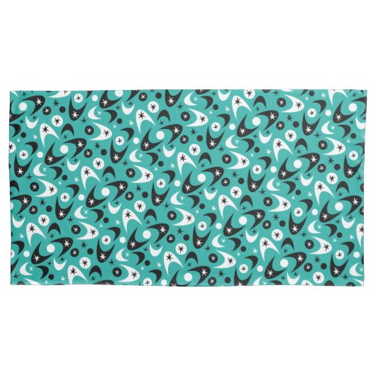 Retro Boomerangs Kissenbezug (Vorderseite)