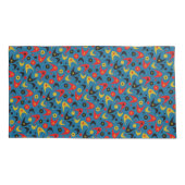 Retro Boomerangs Kissenbezug (Rückseite)