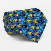 Retro Boomerangs Krawatte (Gerollt)