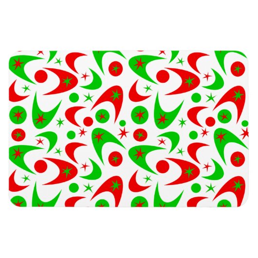 Retro Boomerangs Magnet (Horizontal)
