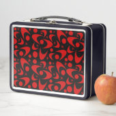 Retro Boomerangs Metal Lunch Box (Beispiel)