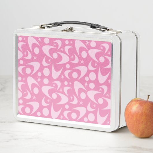 Retro Boomerangs Metal Lunch Box (Beispiel)