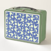 Retro Boomerangs Metal Lunch Box (Vorderseite)
