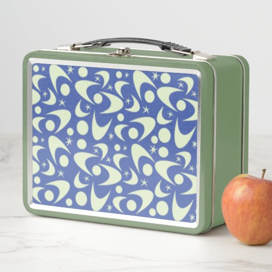 Retro Boomerangs Metal Lunch Box (Beispiel)