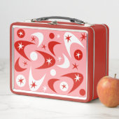 Retro Boomerangs Metall Brotdose (Beispiel)