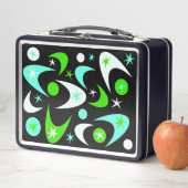 Retro Boomerangs Metall Brotdose (Beispiel)