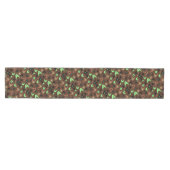 Retro Boomerangs Mittelgroßer Tischläufer (Horizontal)