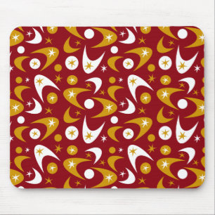 Retro Boomerangs Mousepad