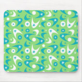 Retro Boomerangs Mousepad (Vorne)