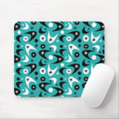 Retro Boomerangs Mousepad (Mit Mouse)