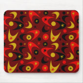 Retro Boomerangs Mousepad (Vorne)