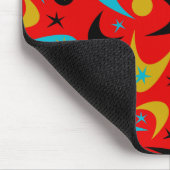 Retro Boomerangs Mousepad (Ecke)