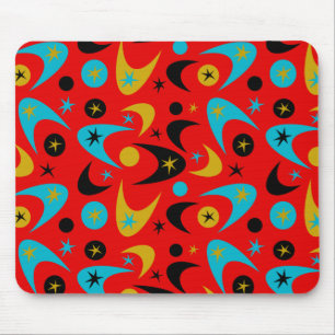 Retro Boomerangs Mousepad