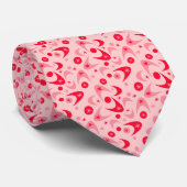 Retro Boomerangs Neck Tie Krawatte (Gerollt)