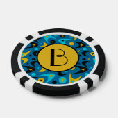 Retro Boomerangs Pokerchips (Einzeln)