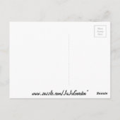 Retro Boomerangs Postkarte (Rückseite)